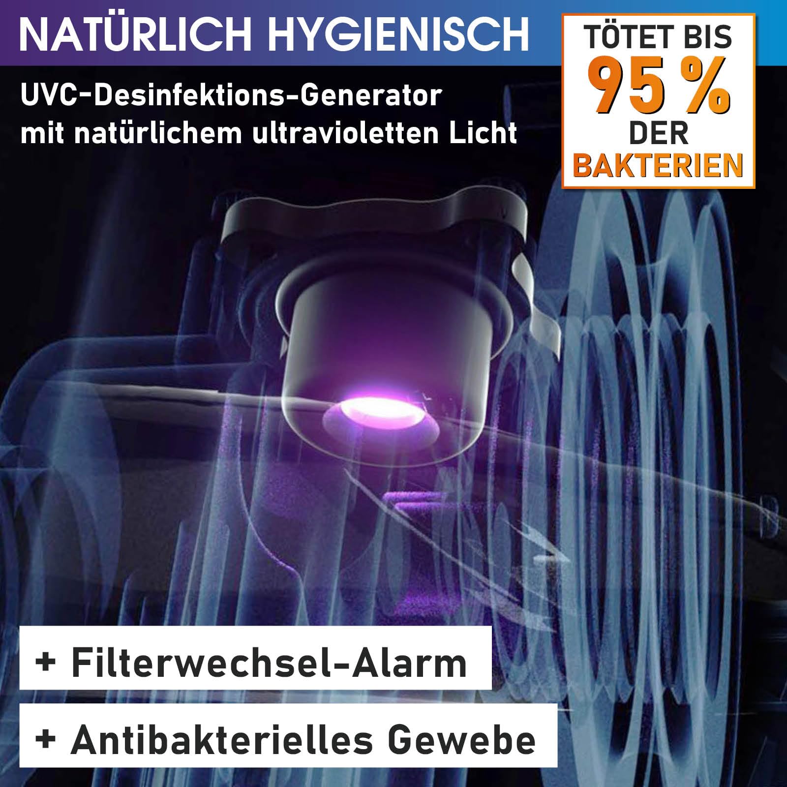 BRAST® Whirlpool MSpa Starry 6 Personen, Ø204x70cm, LED-Beleuchtung, 138 Massagedüsen, Heizung, Energiespar-Timer, Wellness Bubble Spa