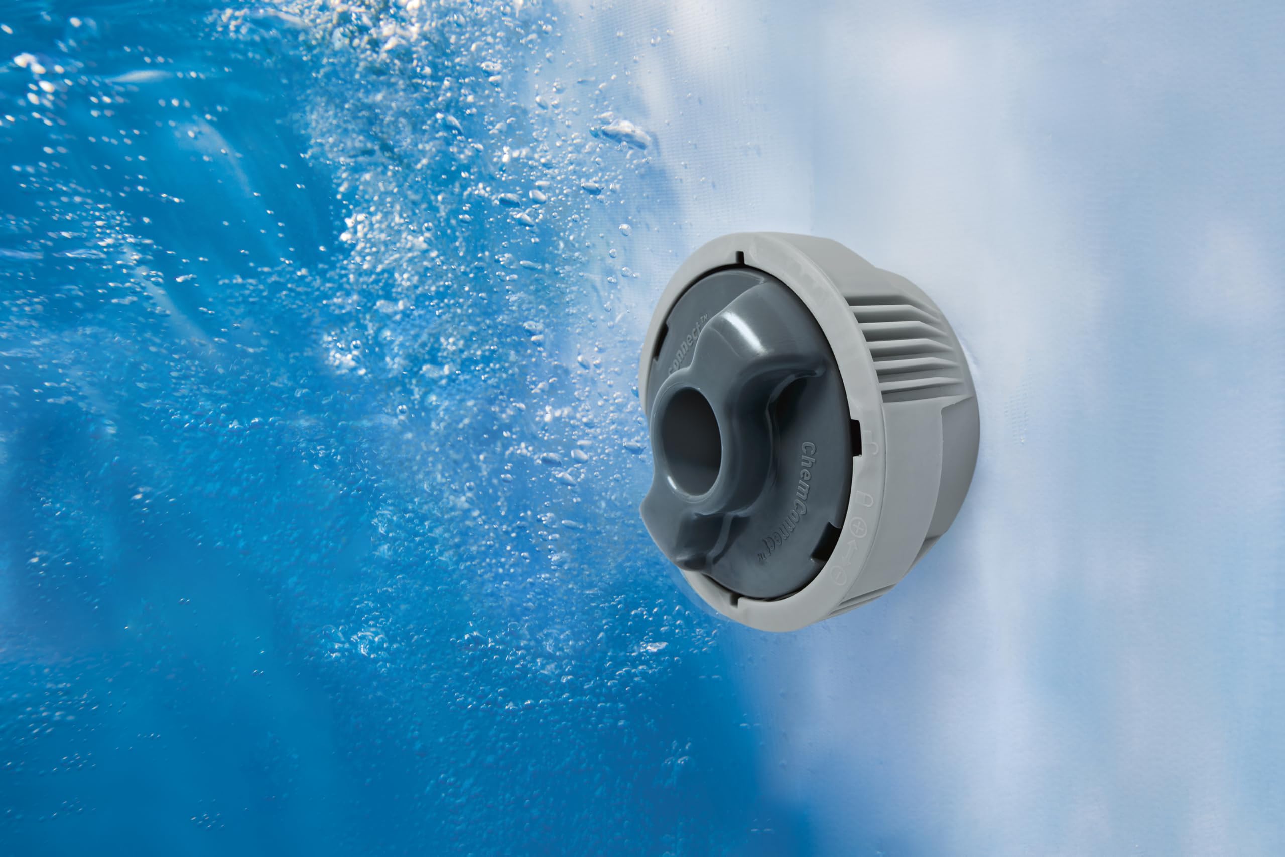 Bestway® Lay-Z-SPA® Bali AirJet™ Energiespar-Whirlpool, App-Steuerung, UltraFit™ Pumpe, Ø216x71cm, 7 Personen, Rattan Schokobraun